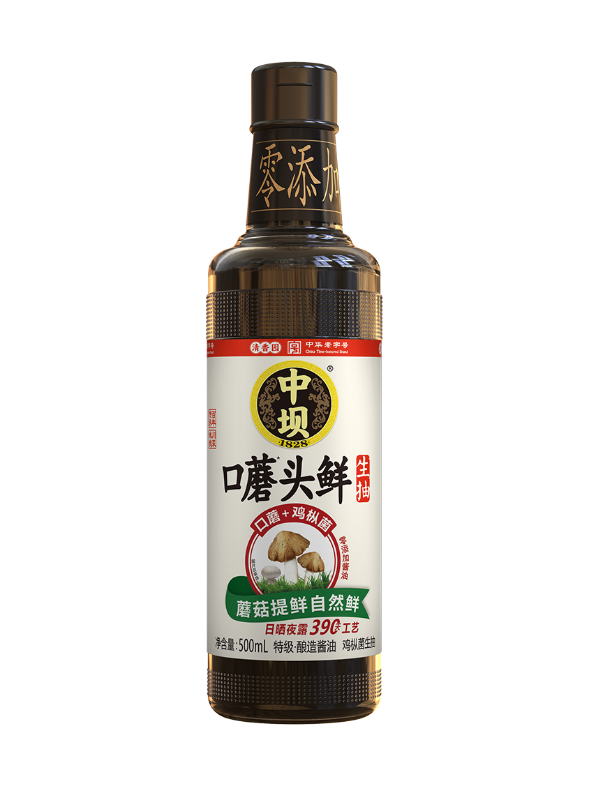 口蘑頭鮮經(jīng)典生抽500ml